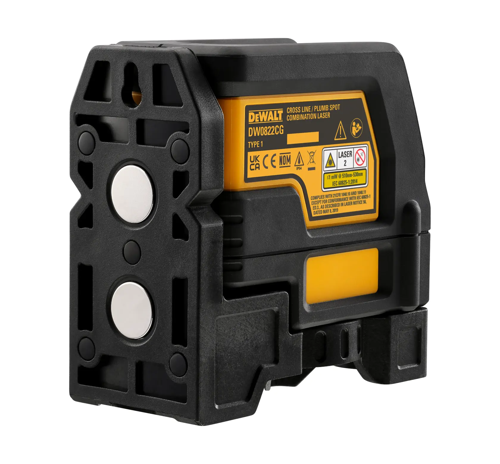 Green Line Laser Side View of Image