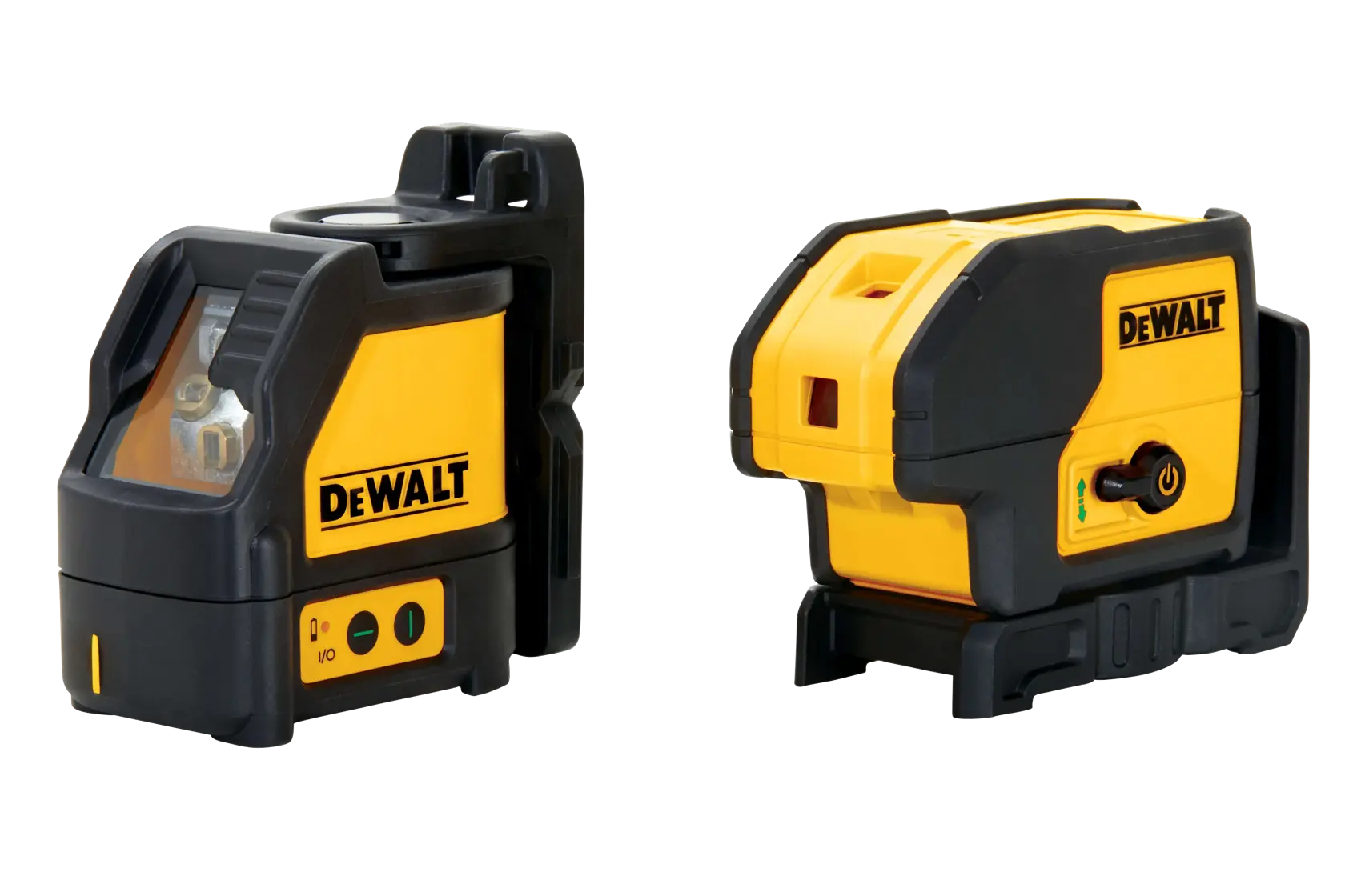Profile of green line and spot laser combo kit.