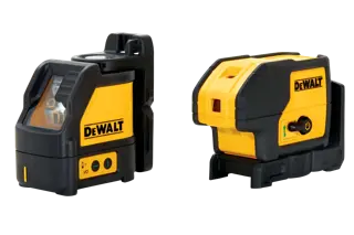 Profile of green line and spot laser combo kit.