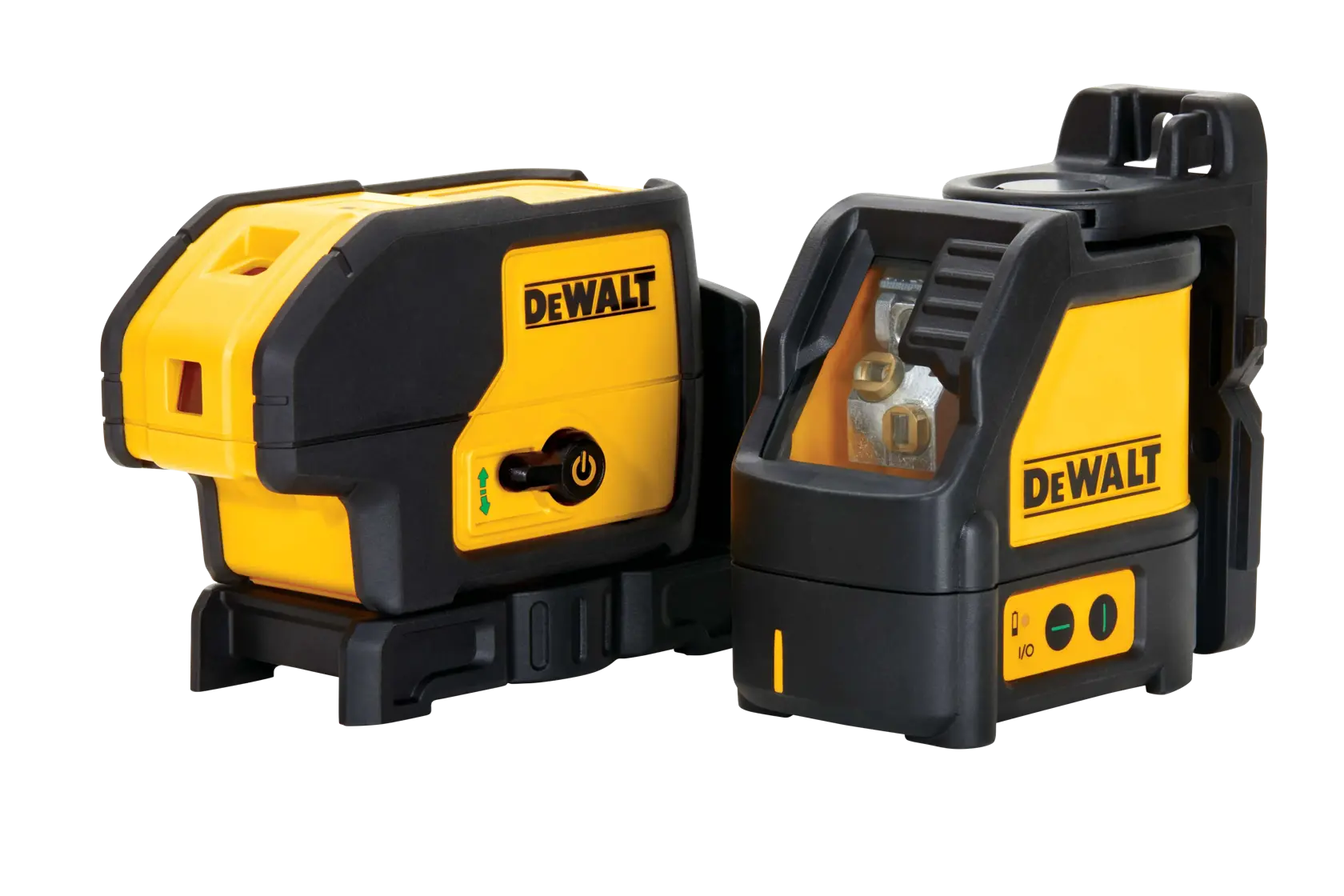 Profile of green line and spot laser combo kit.