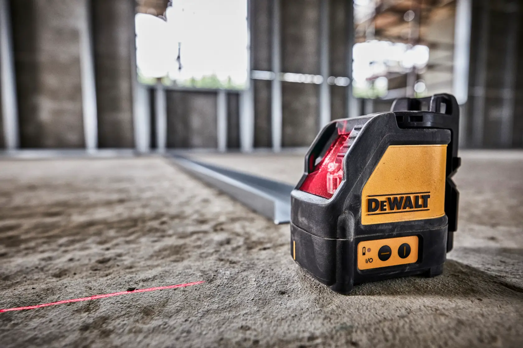 DEWALT® Line Laser, Self-Leveling, Cross Line, Red Beam