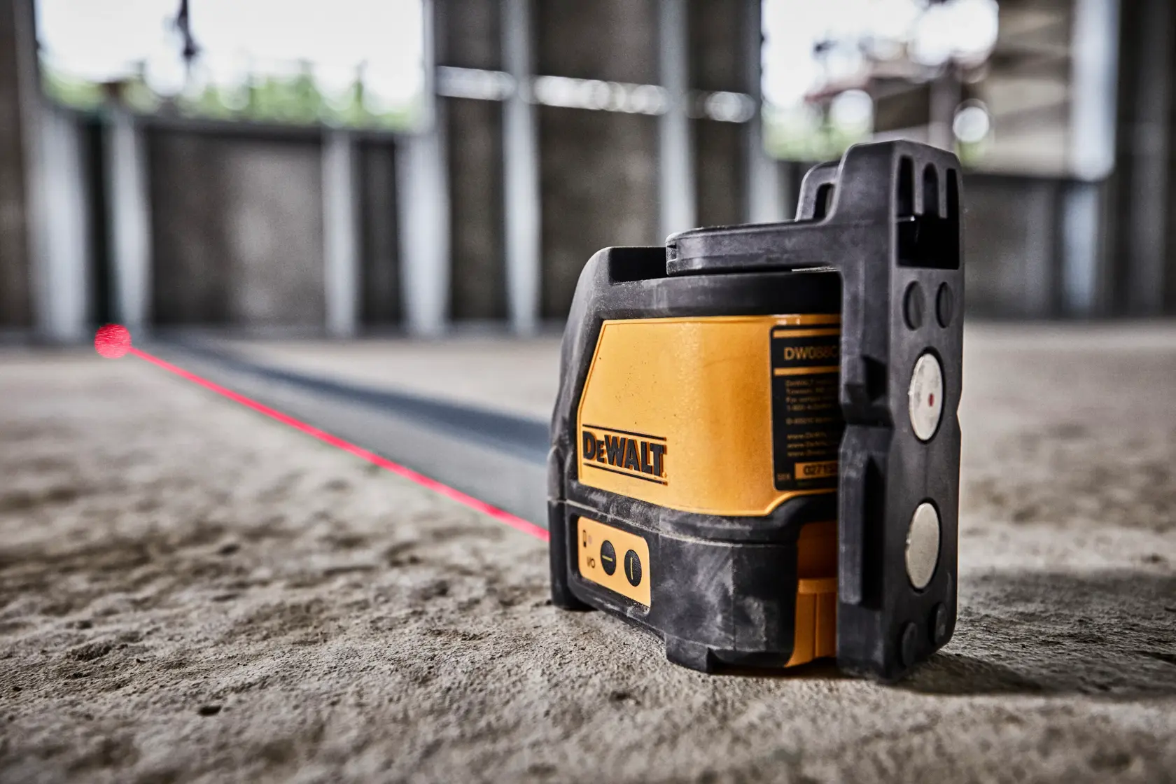 DEWALT® Line Laser, Self-Leveling, Cross Line, Red Beam