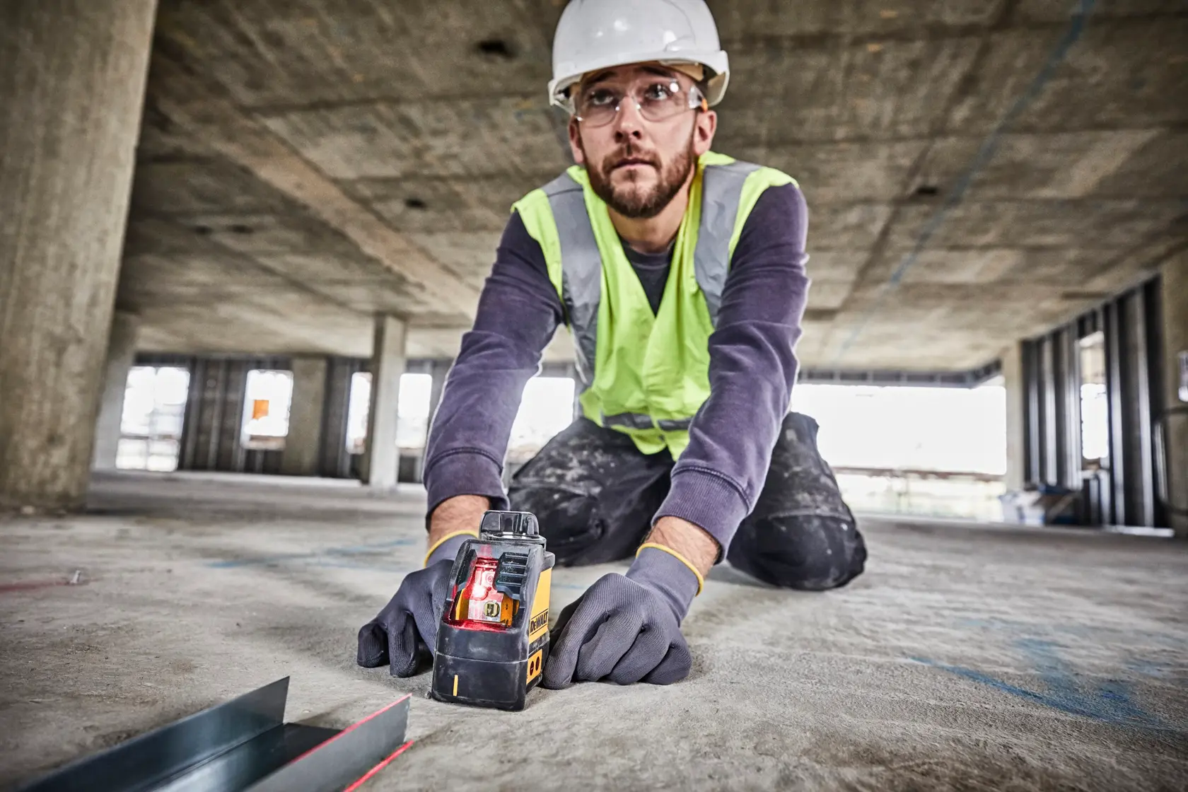 DEWALT® Line Laser, Self-Leveling, Cross Line, Red Beam