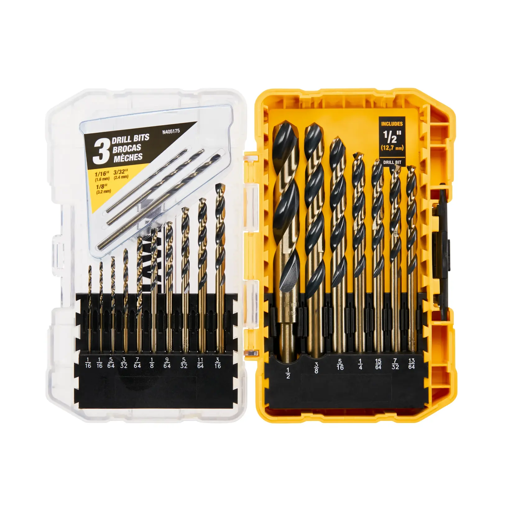 DEWALT® Black And Gold Drill Bit Sets