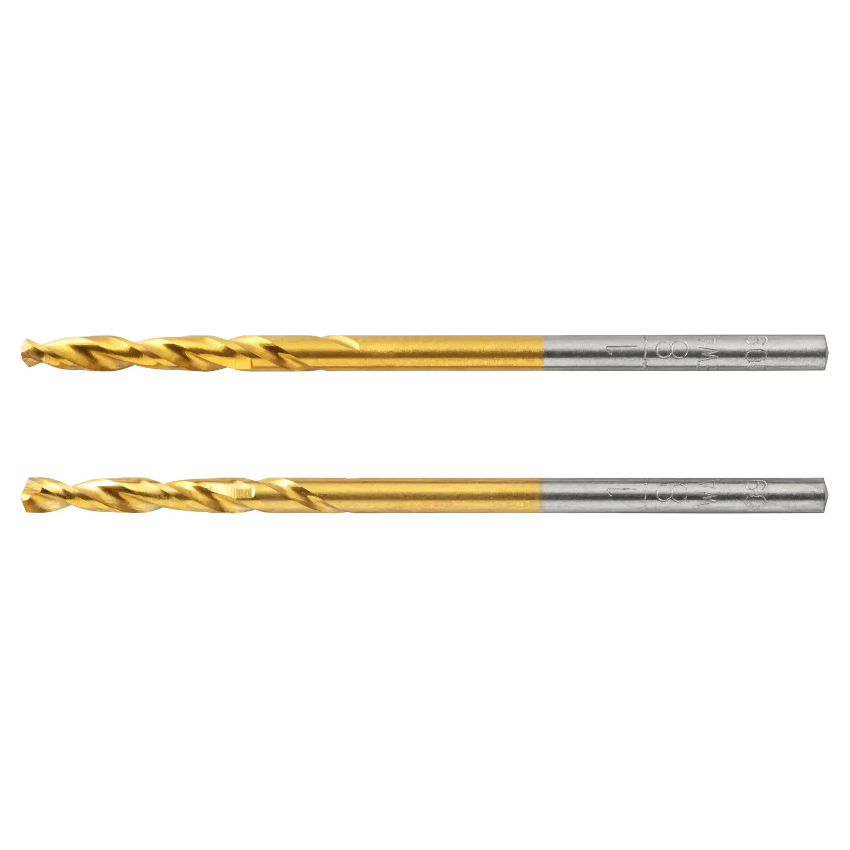 DEWALT® 1/8-Inch (3mm) Titanium Speed Tip Drill Bit (2-Pack)