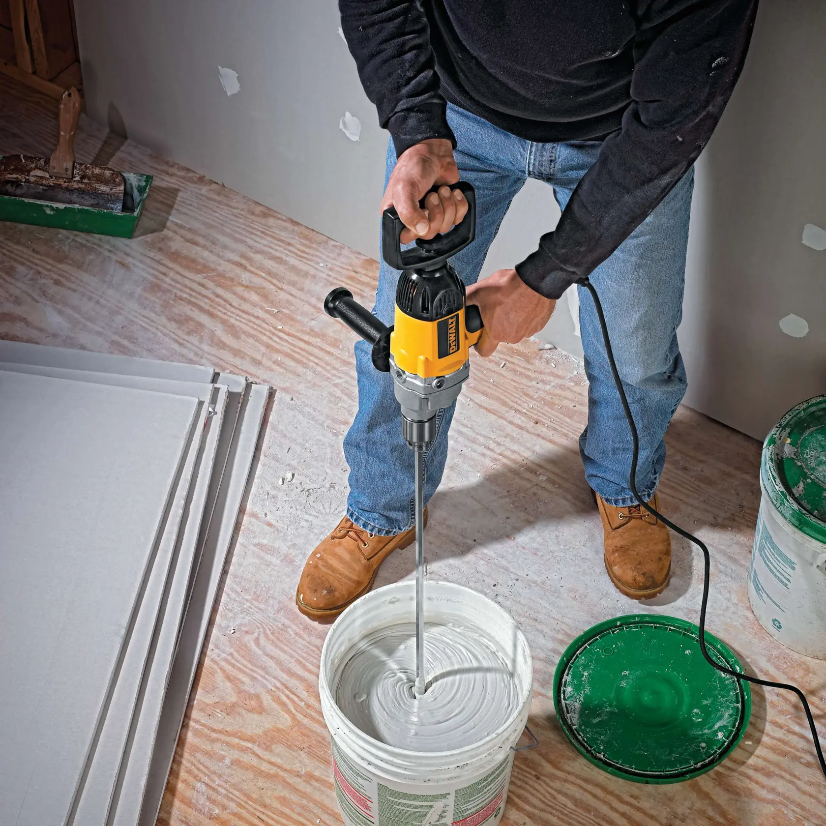 DEWALT® Electric Drill, Spade Handle, 1/2-in., 9-Amp