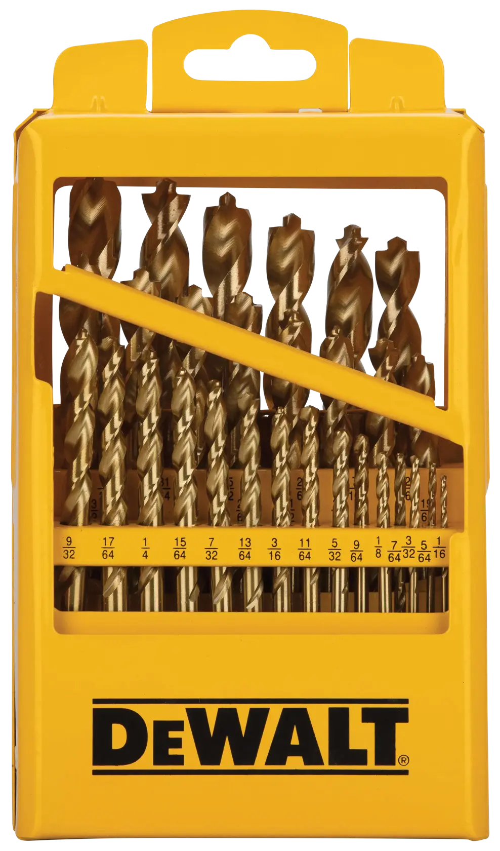 DEWALT® Titanium Nitride Coated Pilot Point Drill Bit Set (29-Piece)