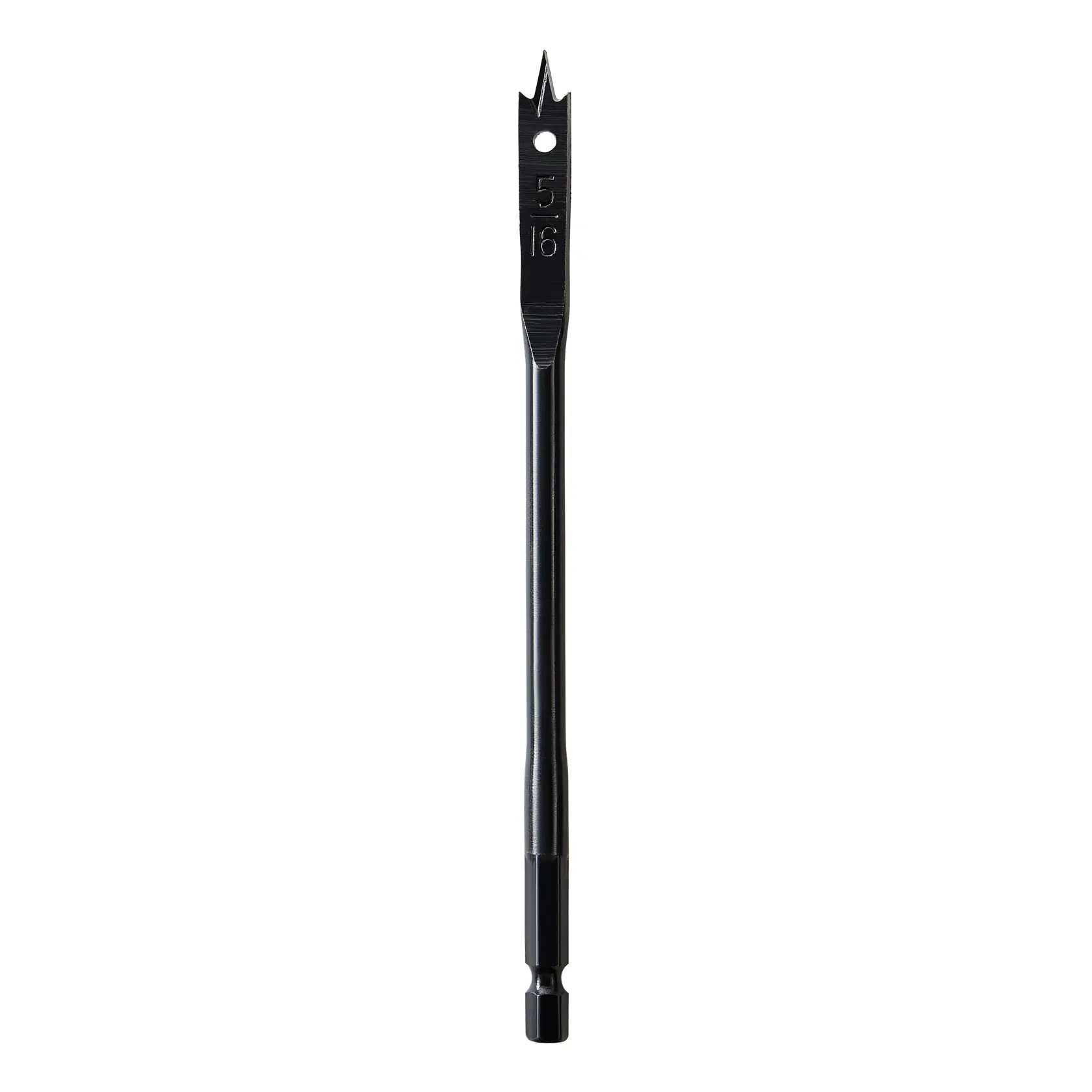 7.9 millimeters spade bit.