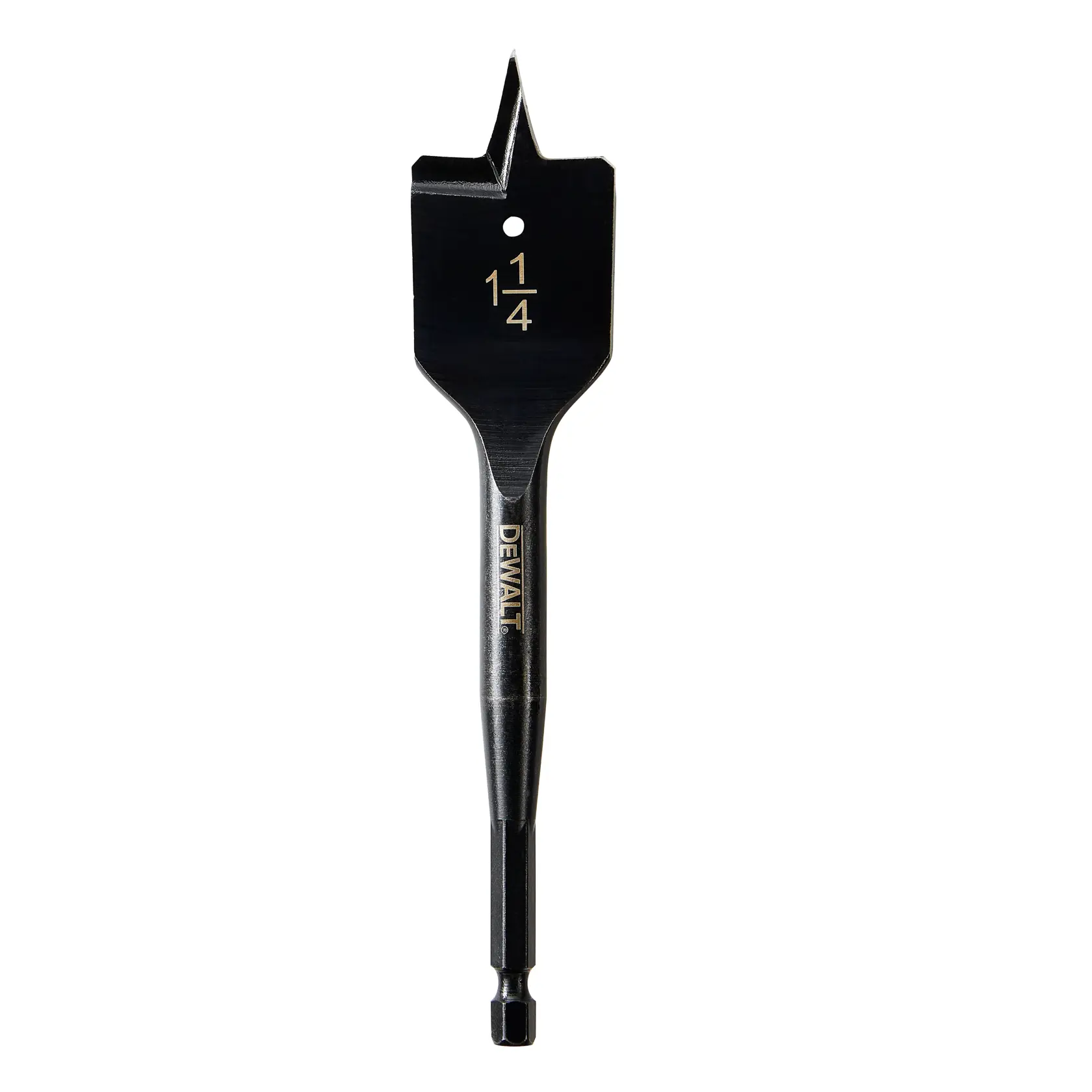31.7 millimeters spade bit.