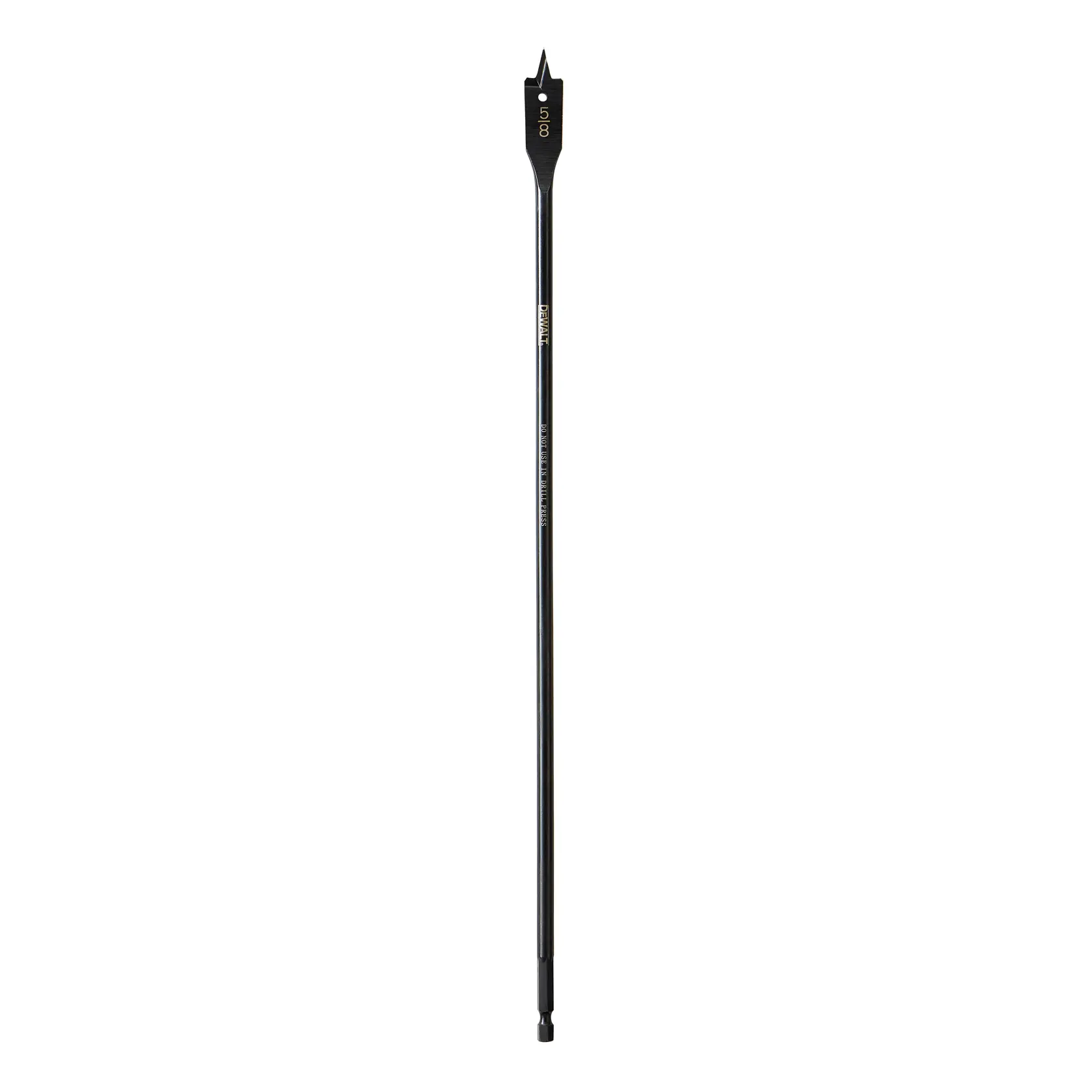 15.9 millimeters spade bit.