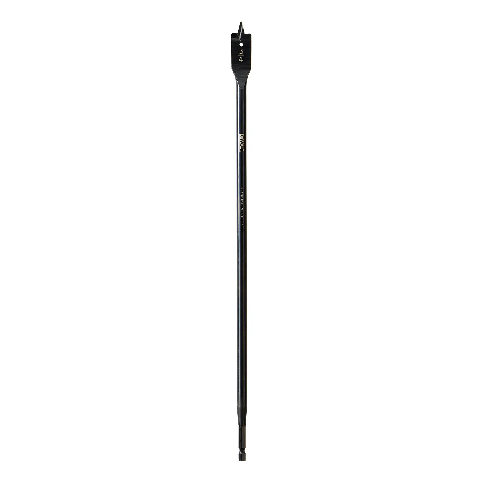 19.0 millimeters spade bit.