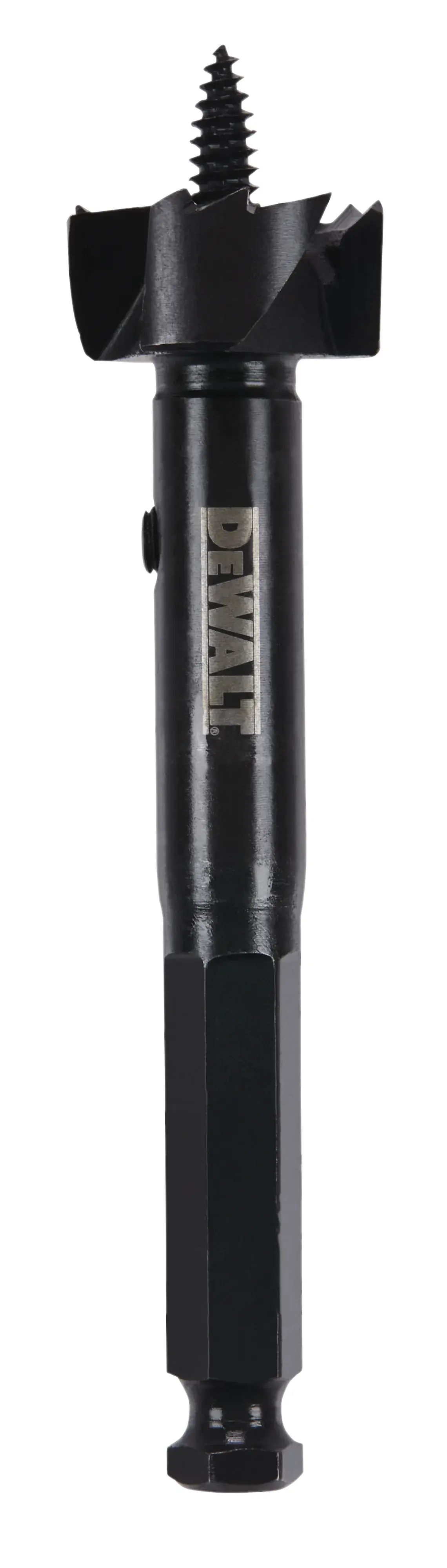 Profile of 28.6 millimeters self feed bit.