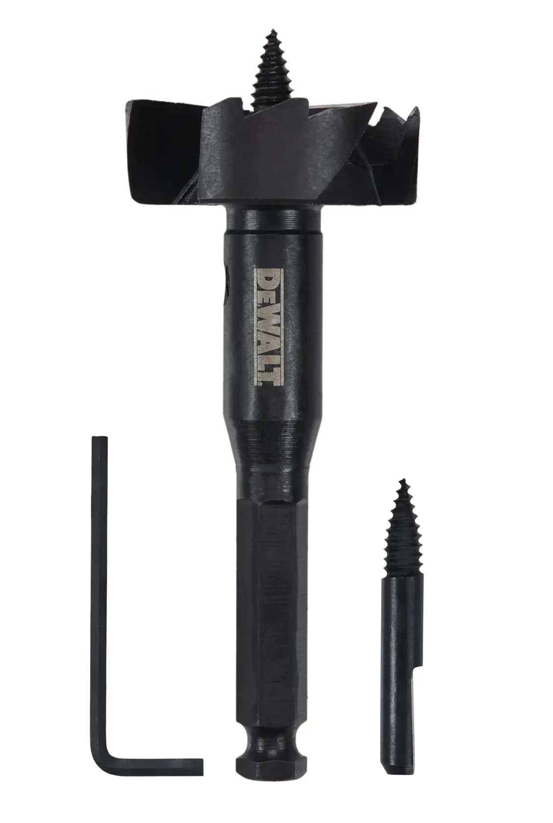 Drill Bit Self Feed 2 Inch with accessories.