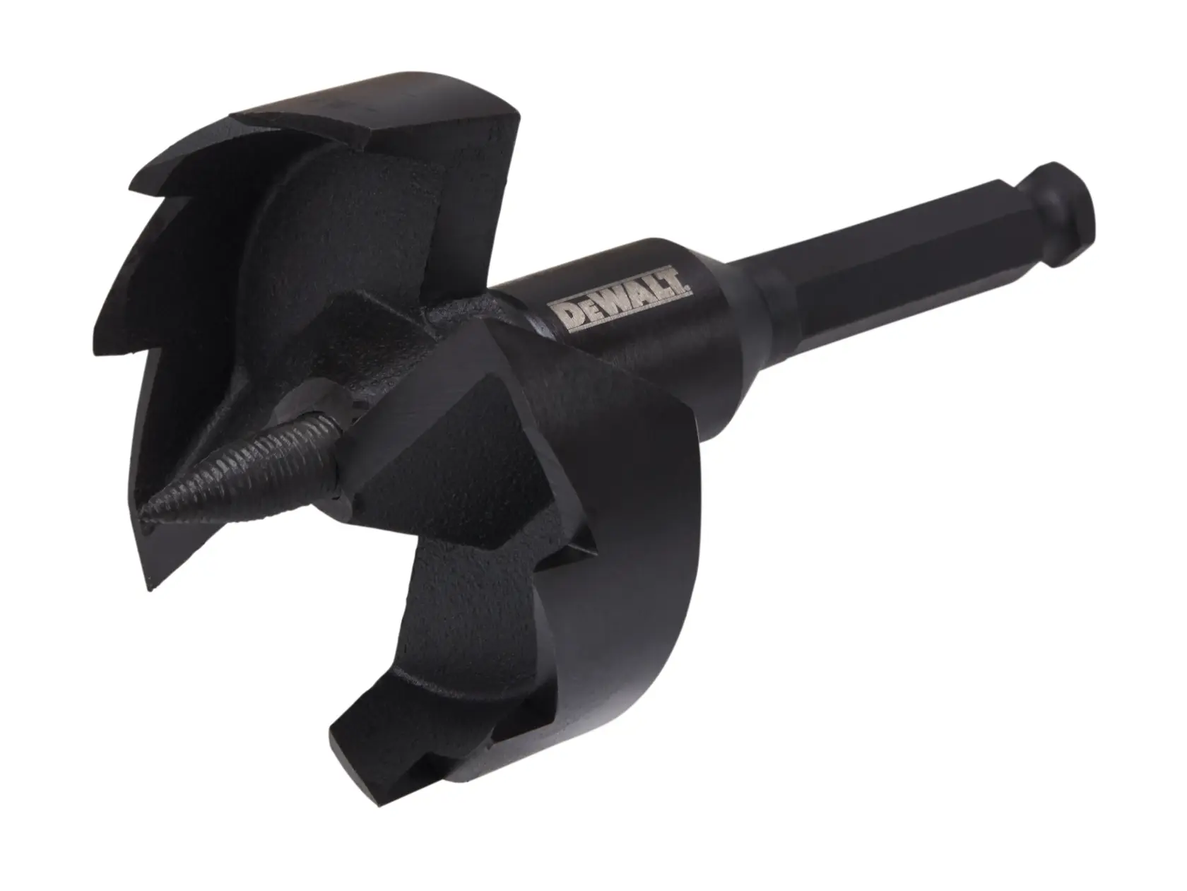 Left profile of 76.2 millimeters self feed bit.