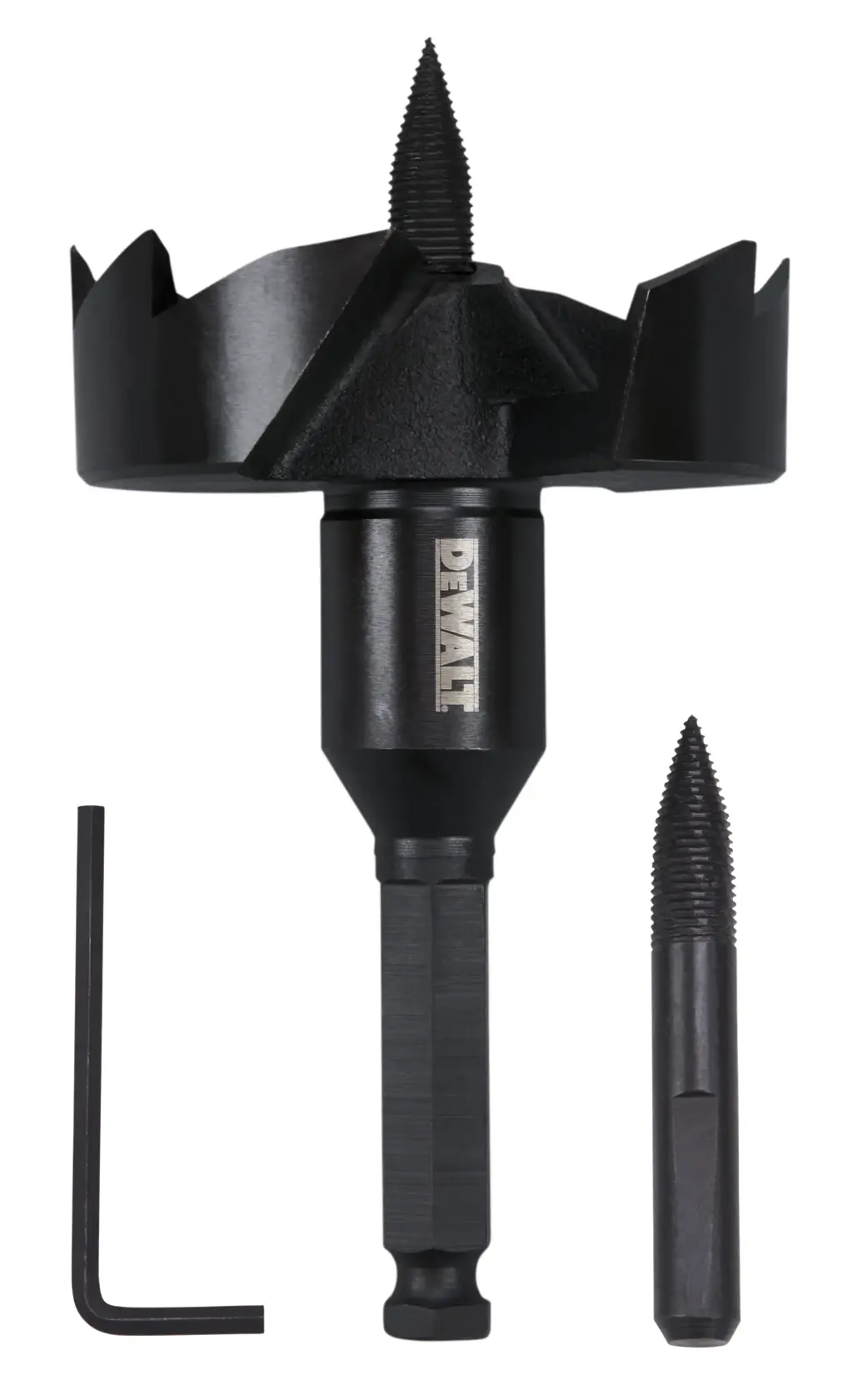 76.2 millimeters self feed bit with spare parts.