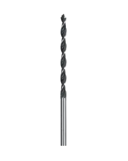 A single DEWALT drill bit with a twisted design, shown vertically on a white background.