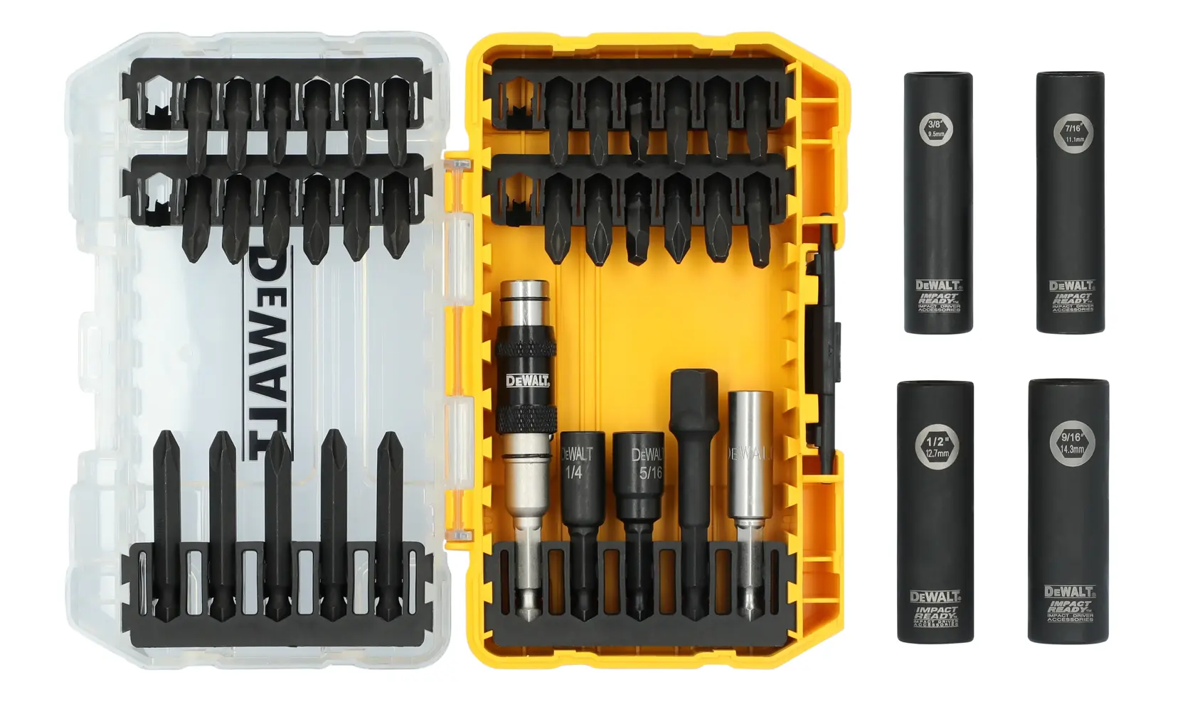 DEWALT® IMPACT READY® 38-Piece Impact Driver Accessory Set