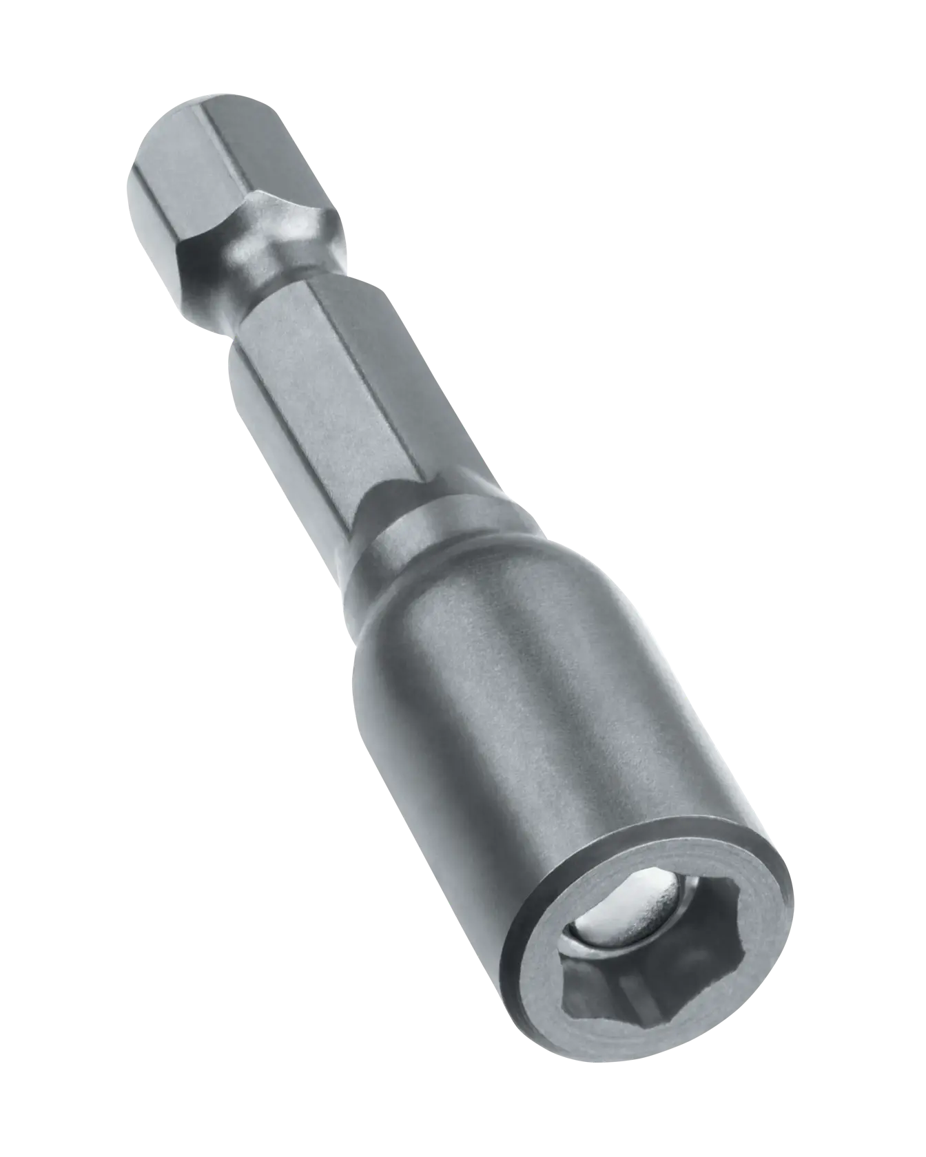 Profile of 6.4 millimeters impact ready nut driver.