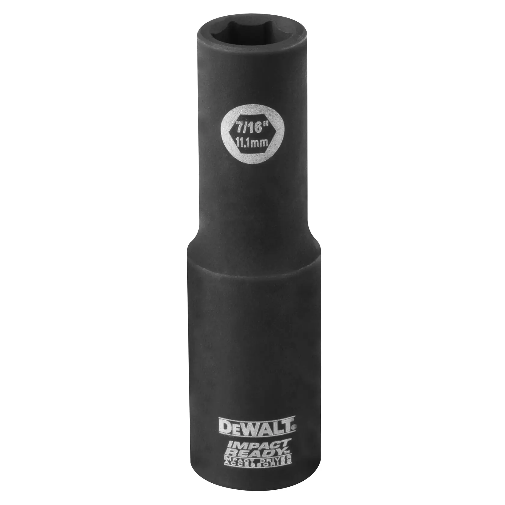 DEWALT® IMPACT READY® 1/2-in. Drive 7/16-in. 6-Point Deep Socket thumbnail 3