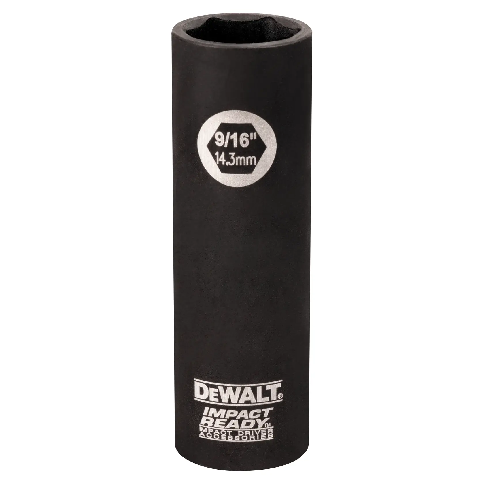 DEWALT IMPACT READY® 1/2“ 3/8“ Drive 6pt Deep Socket thumbnail 3