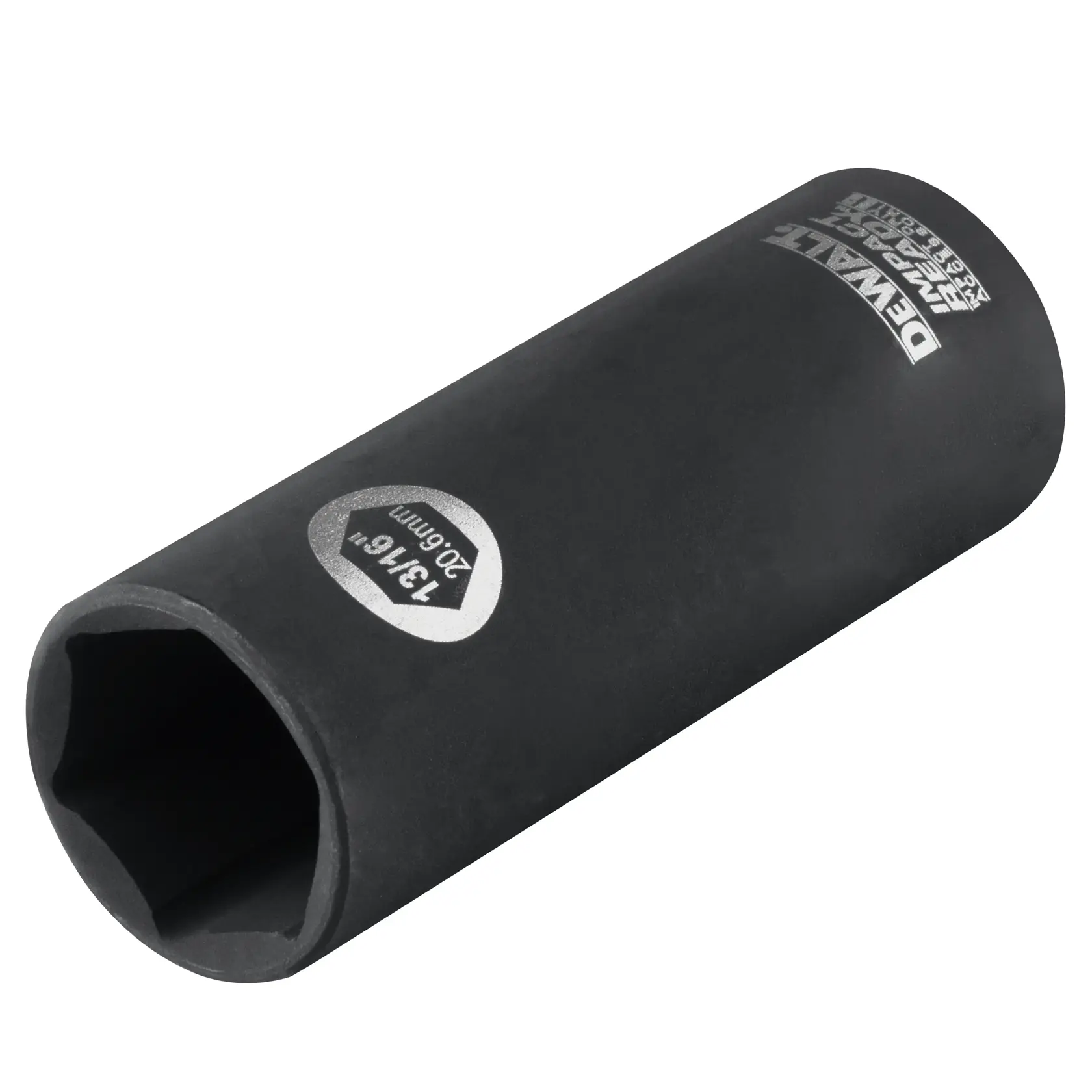 Overhead view of two half inch drive sockets.