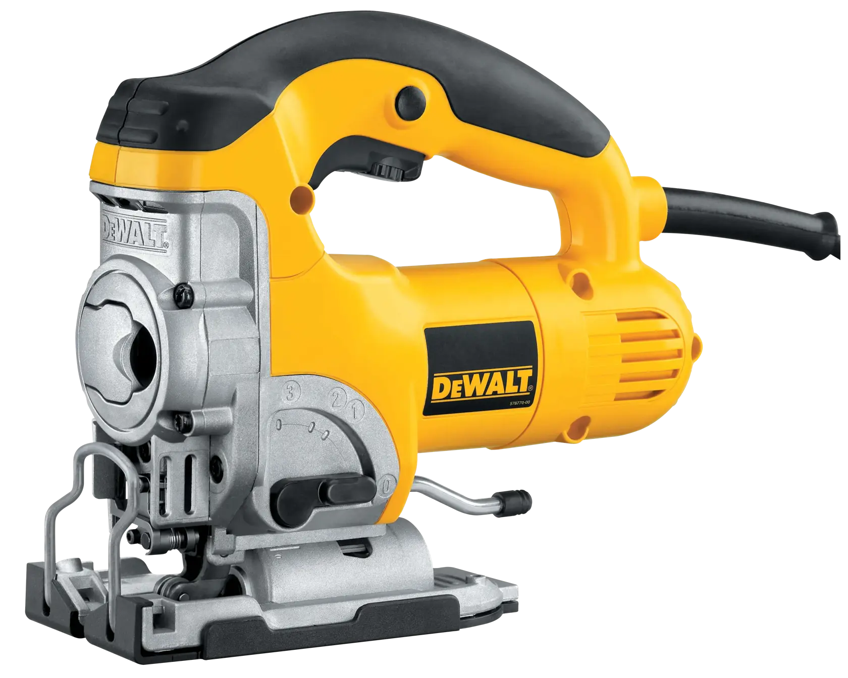 DEWALT® Jig Saw Kit, Top Handle, 6.5-Amp, Corded