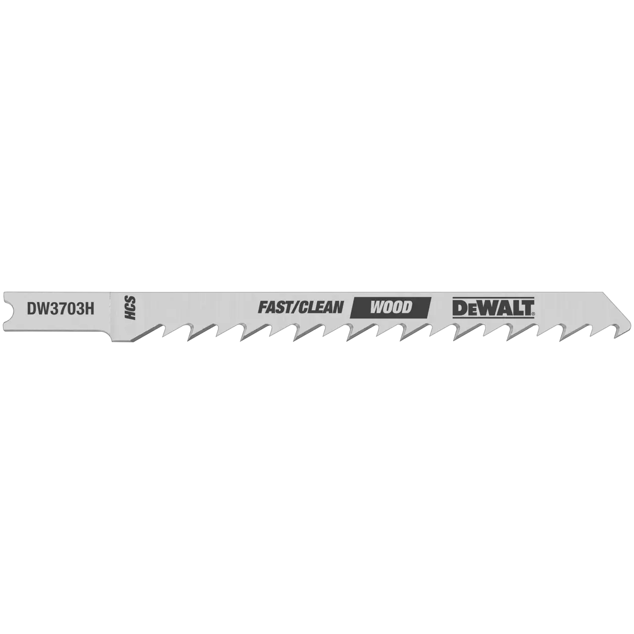 4 in. 6 TPI U-Shank Fast/Rough Wood Cutting HCS Jig Saw Blade