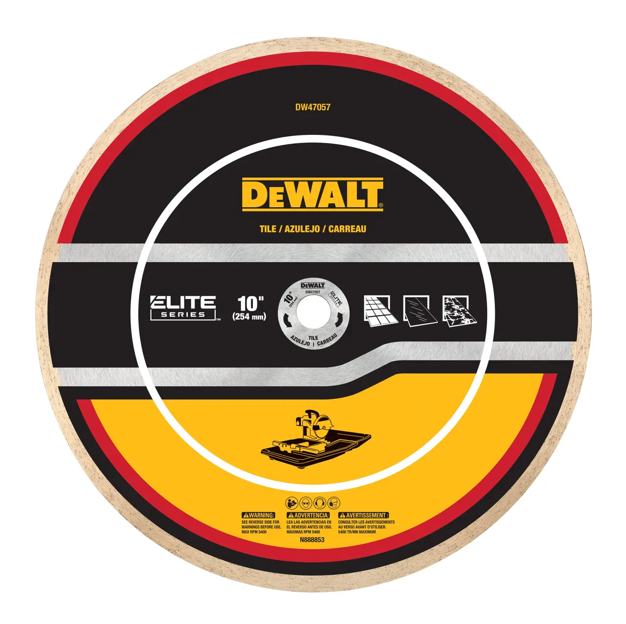 7-Tile Diamond Blades