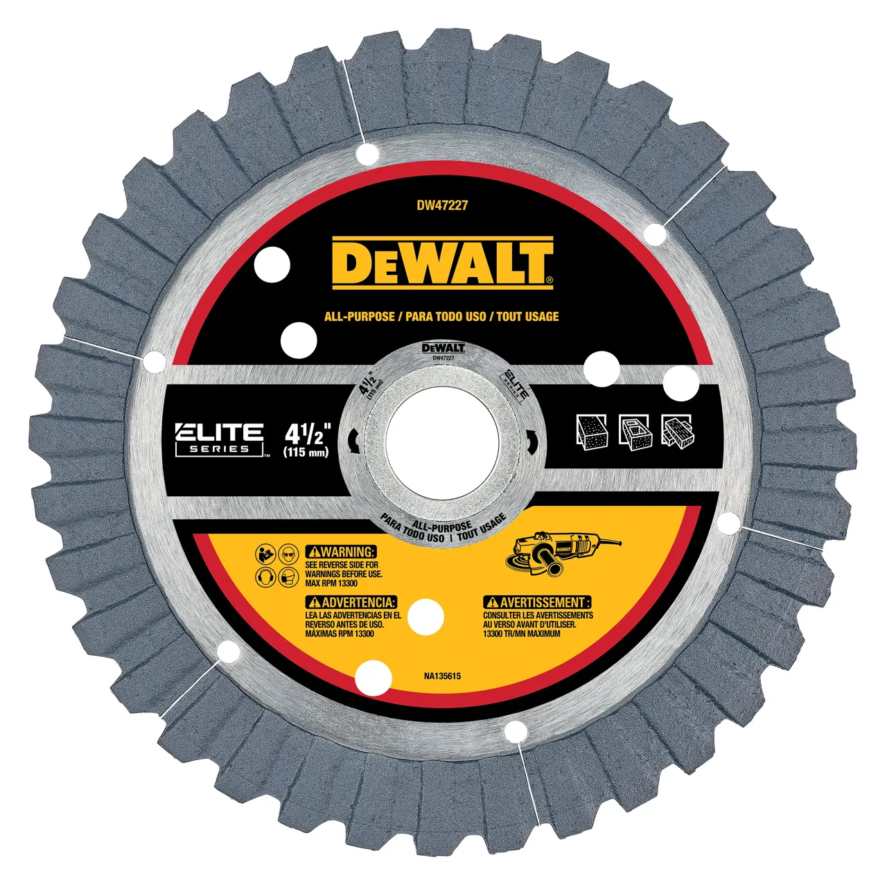 ELITE SERIES 4.5 in. All-Purpose Diamond Blade