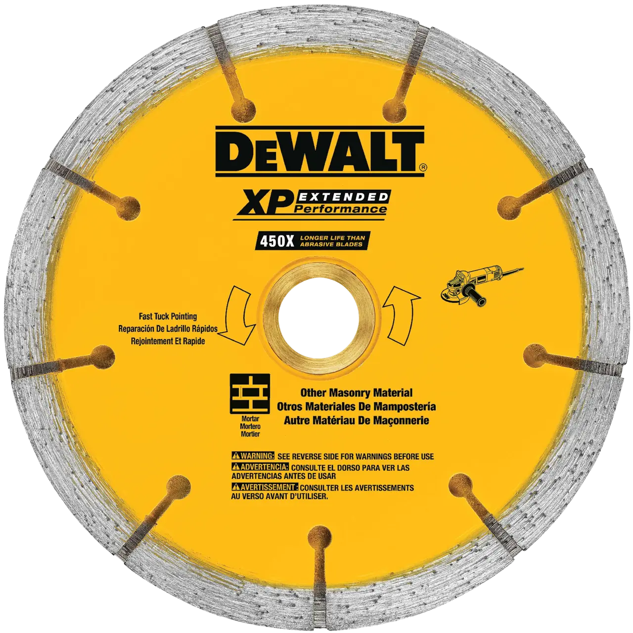 4-in x .250-in XP Sandwich Tuck Point Blade
