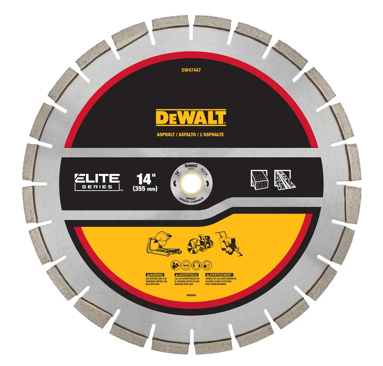 7 Asphalt Segmented Diamond Blade