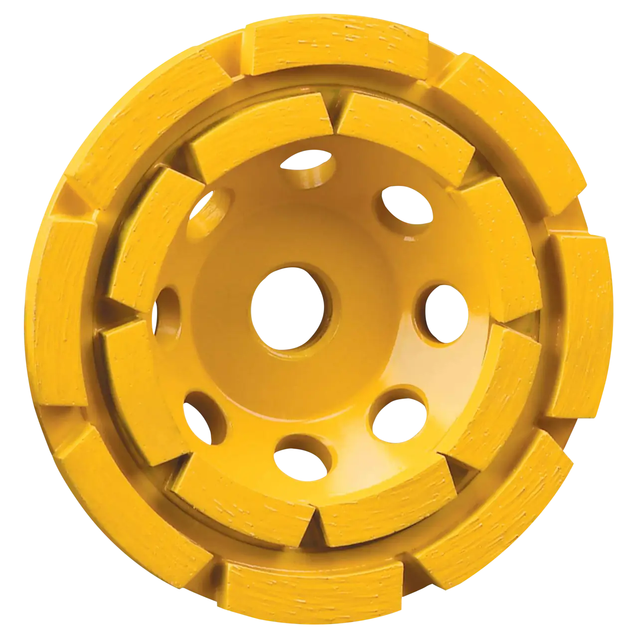 4-in Double Row Diamond Cup Grinding Wheel