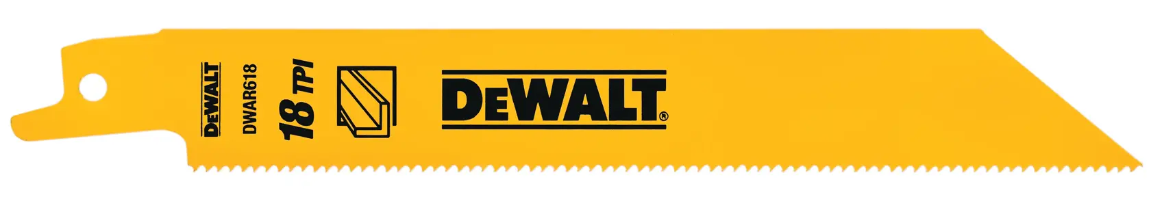 18 threads per inch metal cutting bi metal reciprocating saw blades. rn