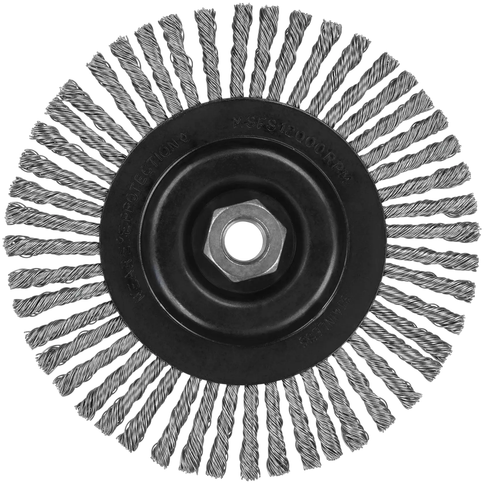 DEWALT® 5-in. x 5/8-in.-11 XP .020 Stainless Stringer Wire Wheel
