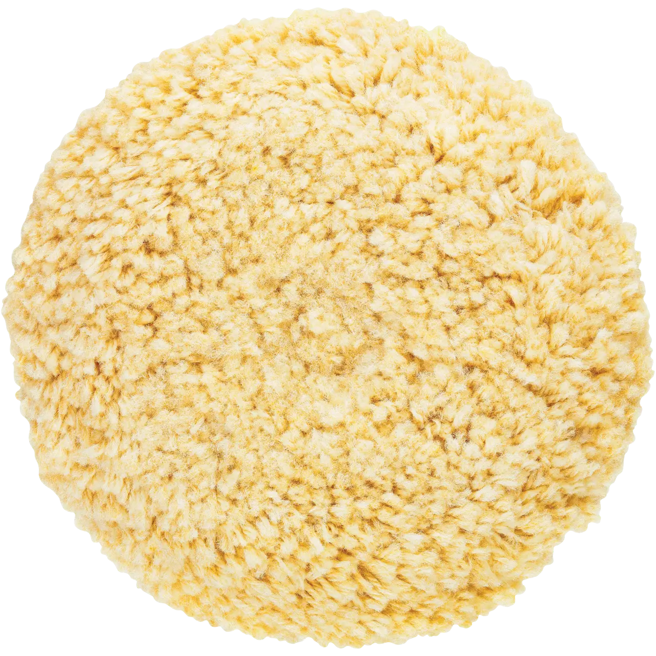 Profile of threaded hook and loop Polishing Pad.