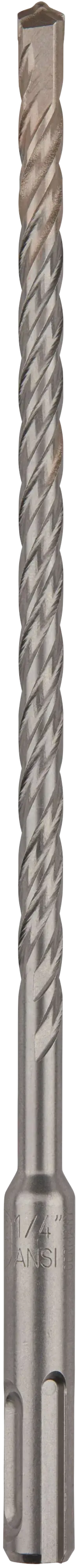 Profile of SDS Plus 2 Cutter Drill Bit.