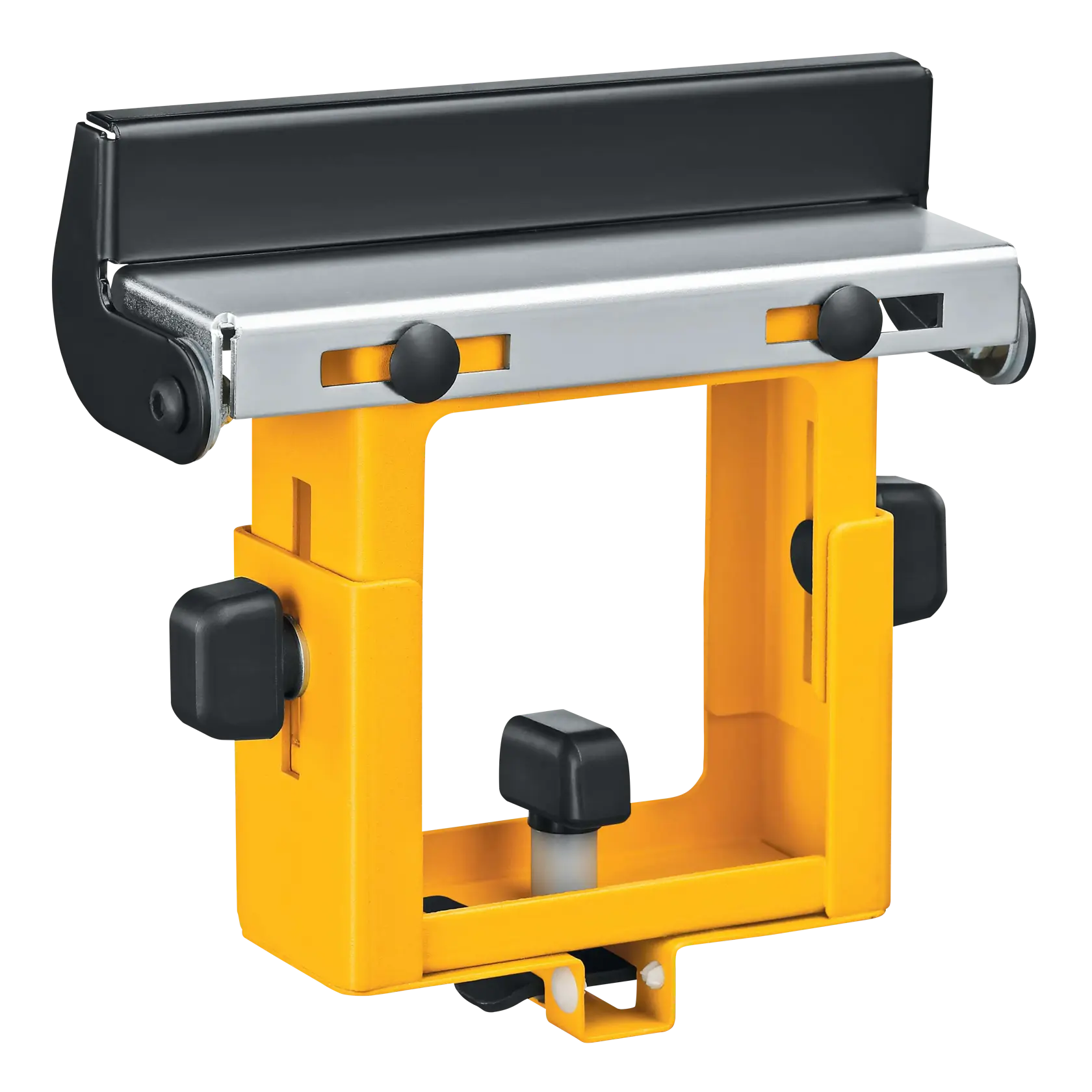 Miter Saw Stand Material Support and Stop.