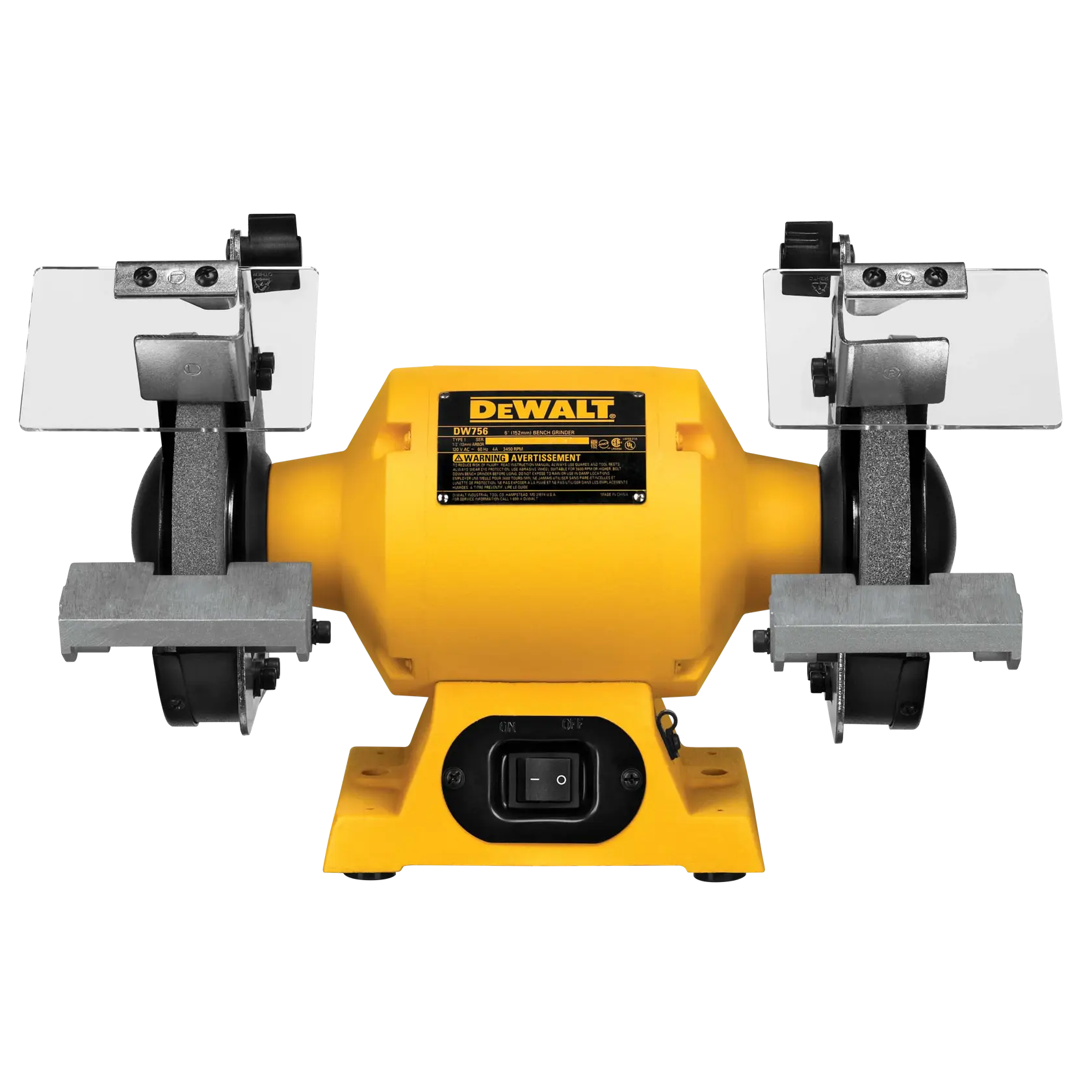 6 inch / 150 millimeters Bench Grinder.