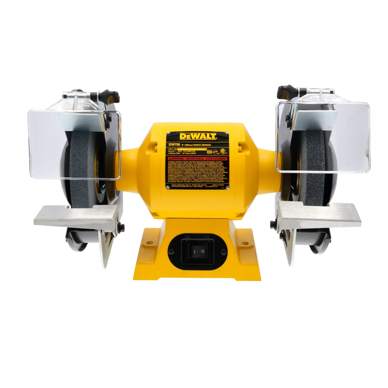 8-in. (205mm) Corded Electric Bench Grinder