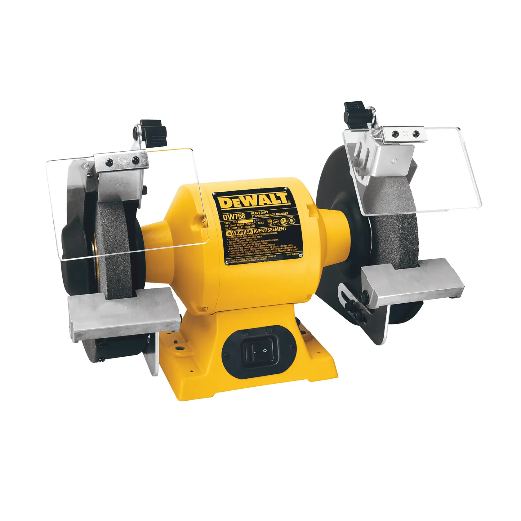 8 inch / 205 millimeters Bench Grinder