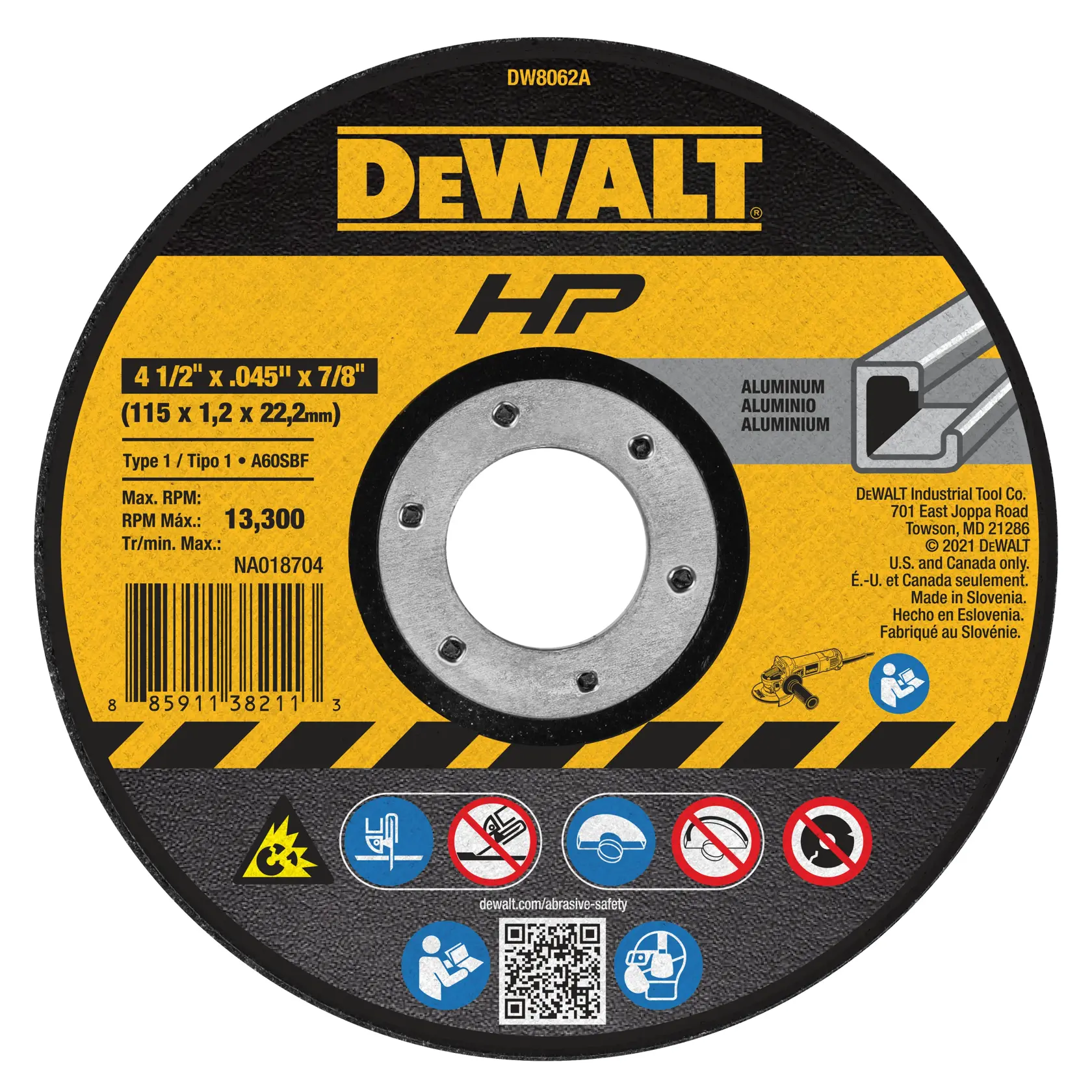 High Performance Aluminum Cutting Wheels.