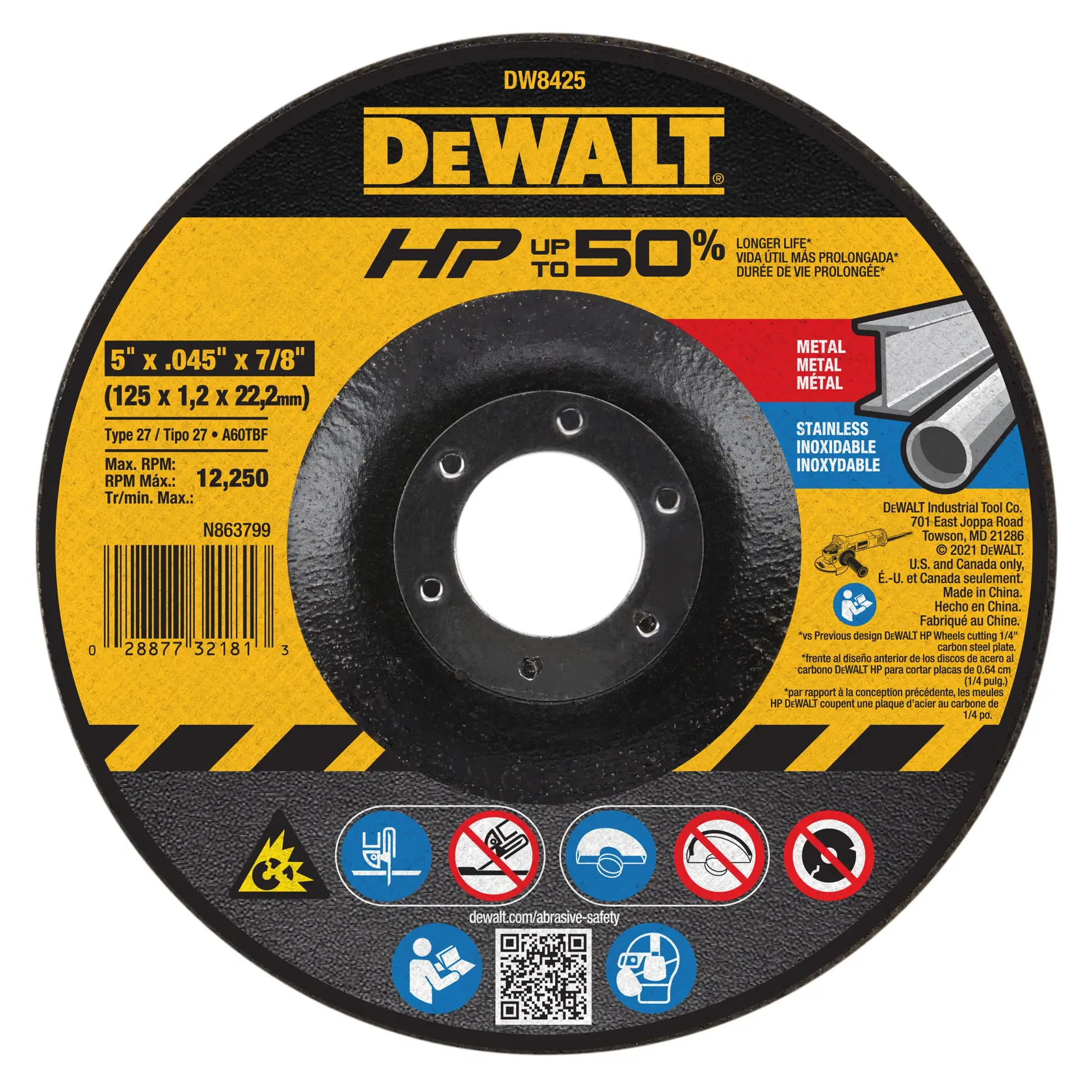 DEWALT High-Performance Cutting Wheels
