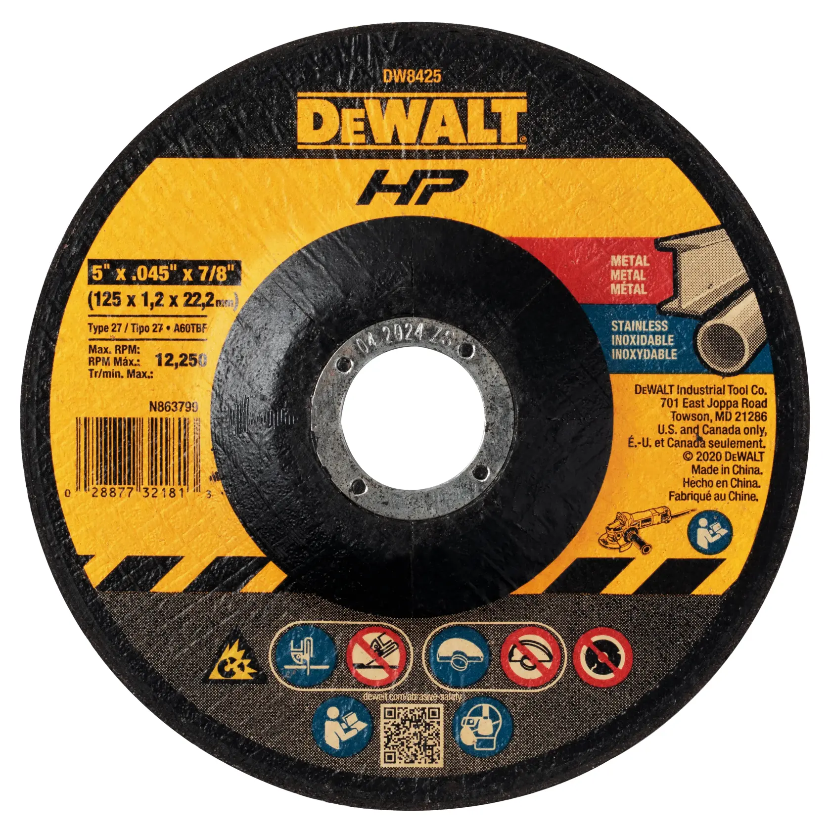 DEWALT High-Performance Cutting Wheels thumbnail 2
