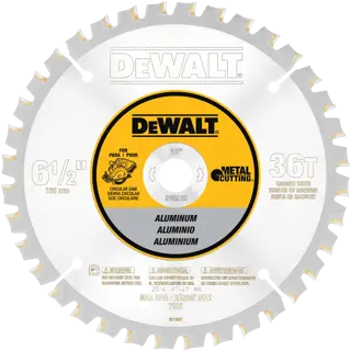 DEWALT® 6-1/2-in. 36T Metal Cutting Circular Saw Blade (165mm)