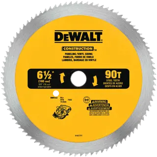 Profile of construction 90 tooth turbo high speed steel circular saw blade.