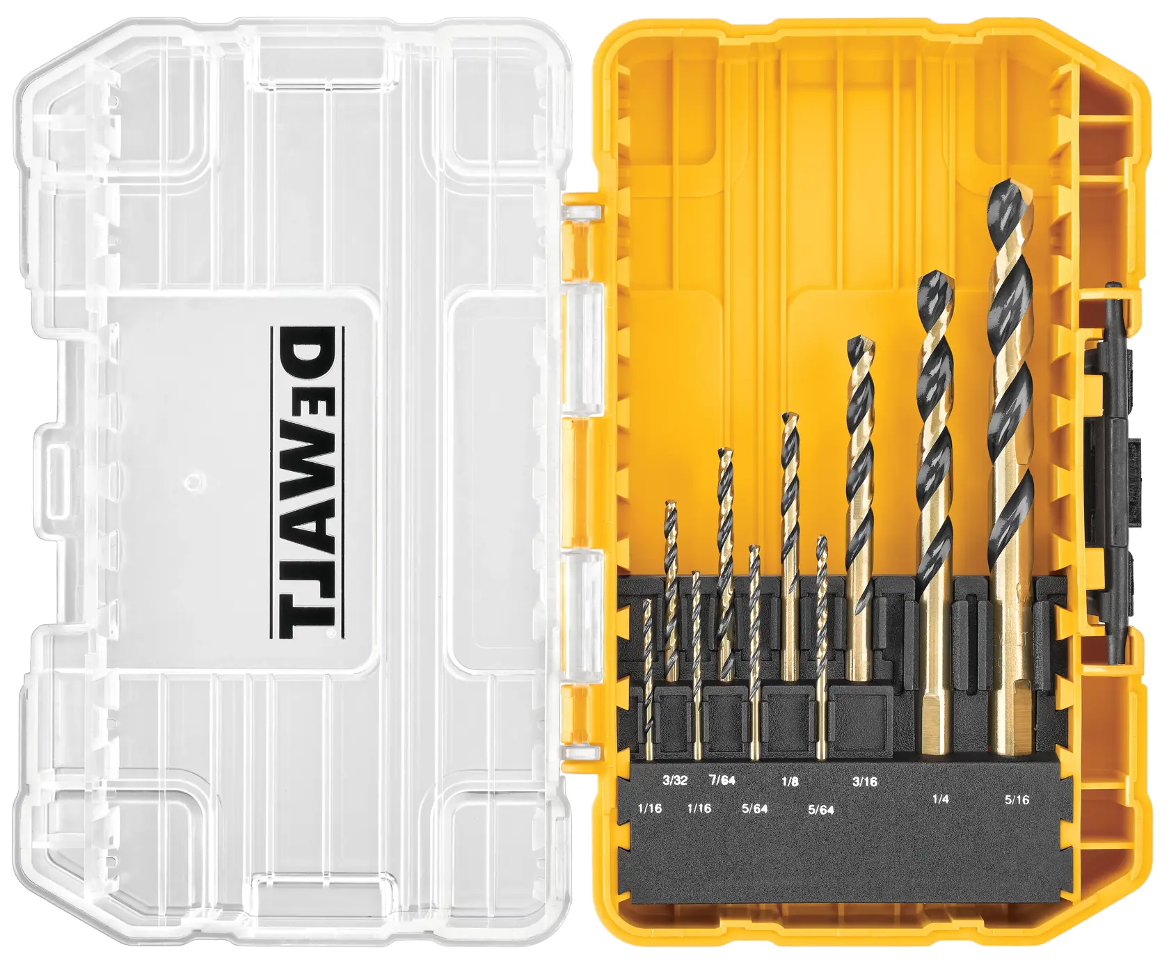 DEWALT® Black & Gold 10-pc. Drill Bit Set