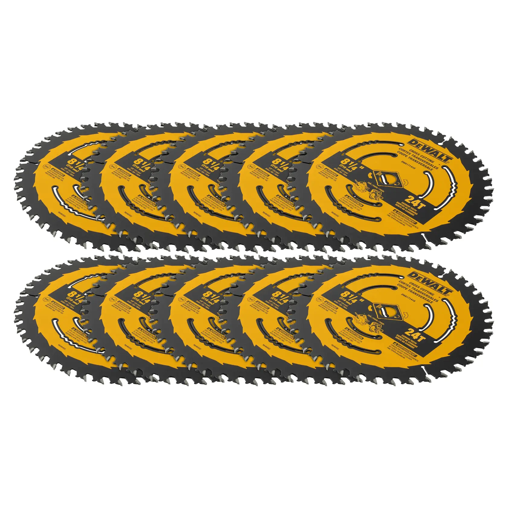 DEWALT® 8-1/4-in. 24T Circular Saw Blade thumbnail 4