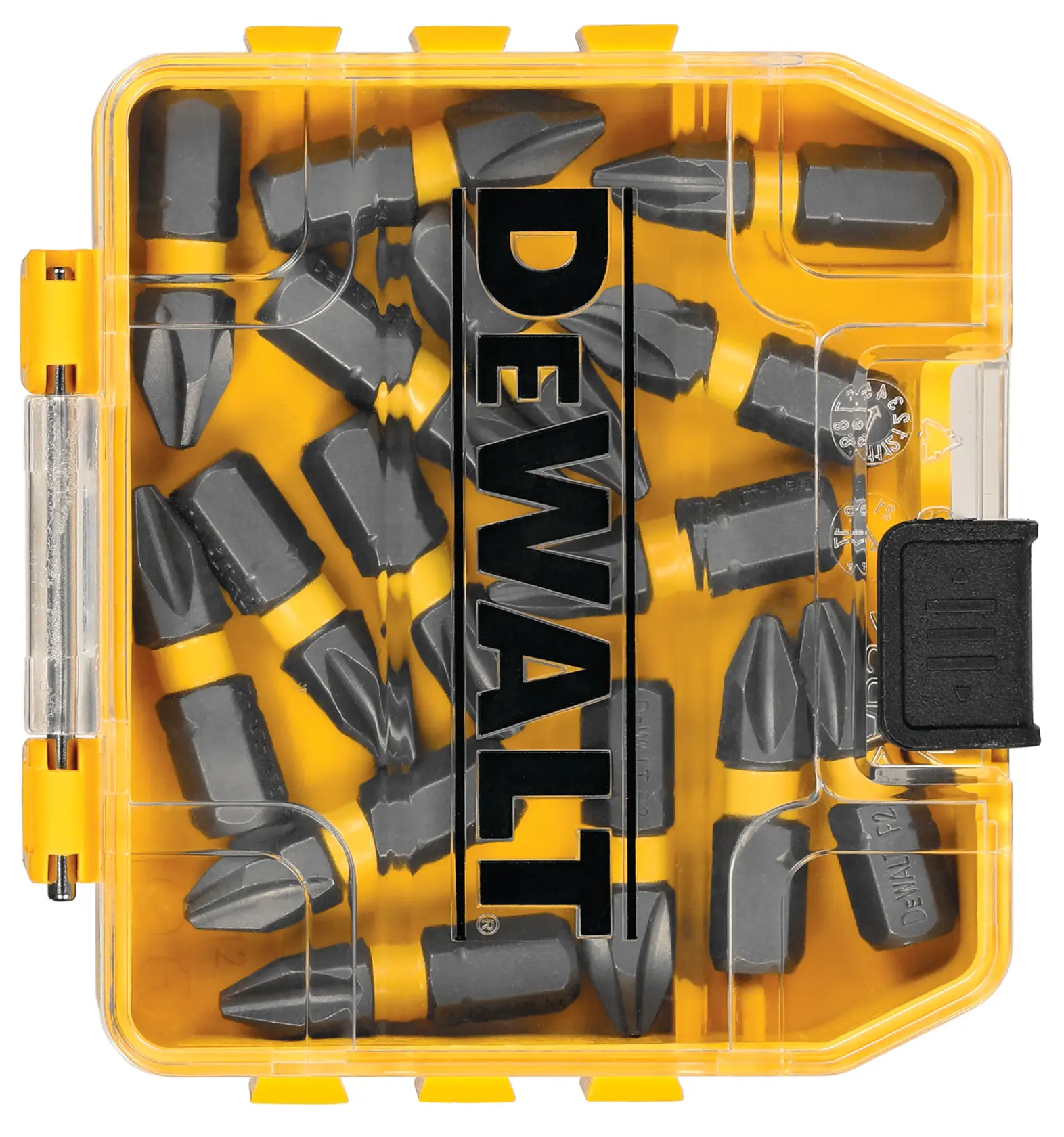 Max Fit Screwdriving Bit Sets with Tough Case + System in closed box.