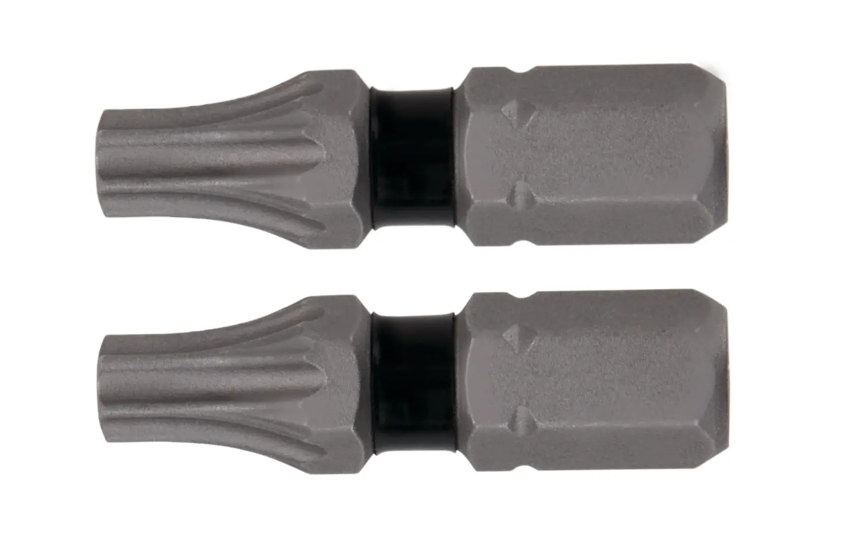 profile of two Tough grip screwdriving bits.