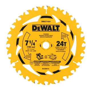 DWA271424PK2 DEWALT 7-1/4“ 24T 2-Pack beauty image 1